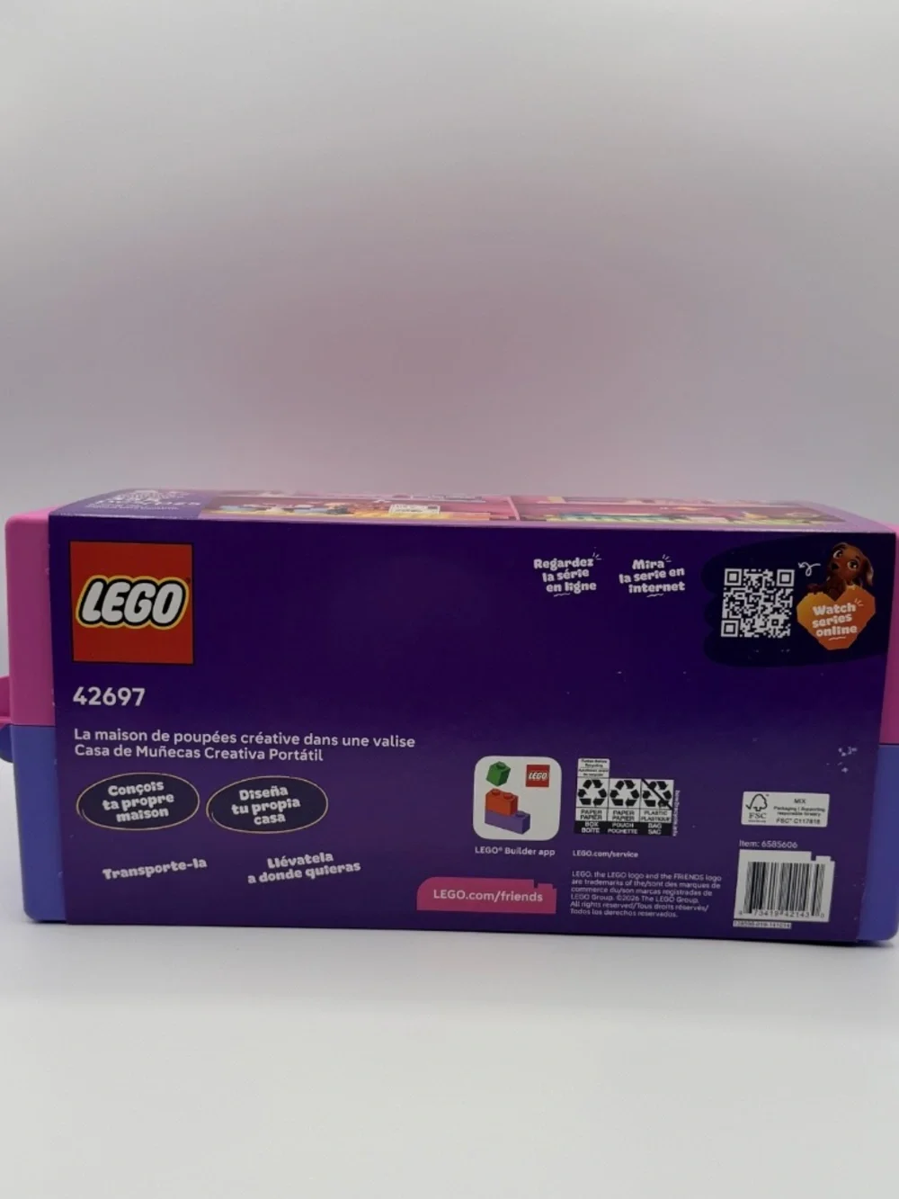 NEW LEGO Friends 42697 Creative Dollhouse Suitcase Sealed August 2026 Release